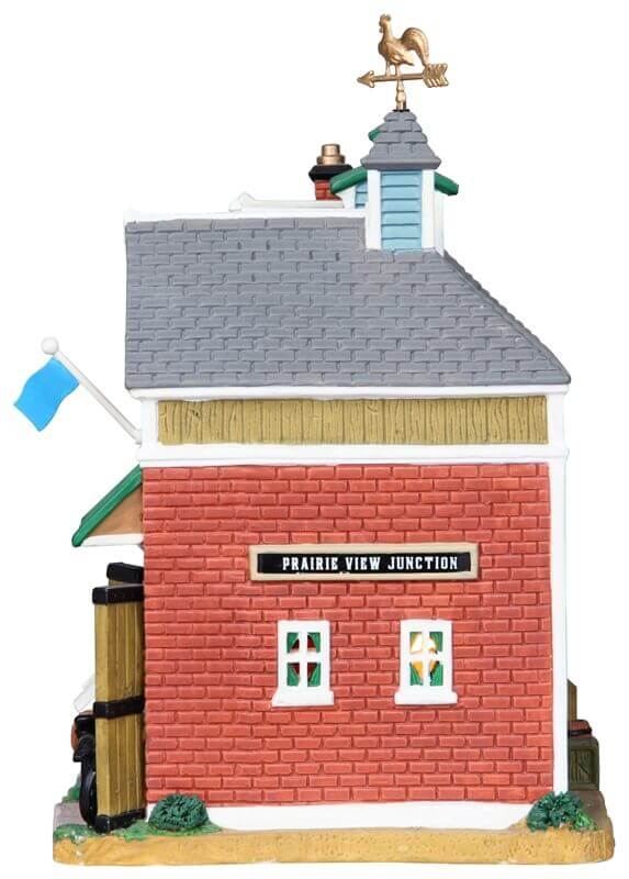 lemax-prairie-view-junction-gare-village-miniature image 2