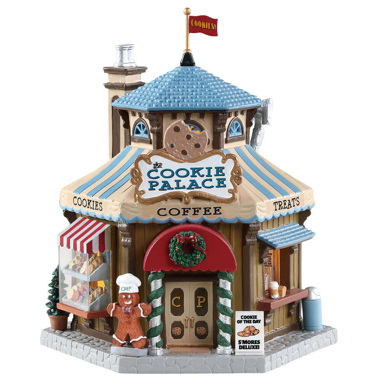 lemax-the-cookie-palace-b-timent-miniature-lumineux image 4