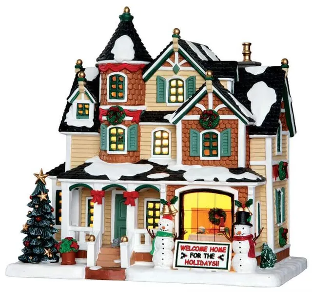 lemax-holidays-homecoming-sc-ne-retour-de-f-tes-village-no-l image 1