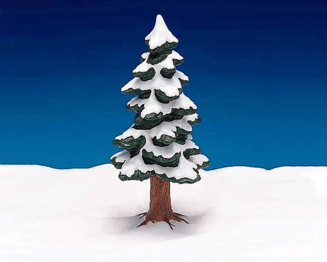 lemax-9-porcelain-pine-tree-sapin-miniature-en-porcelaine image 1