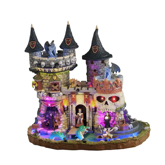 lemax-medi-evil-castle-ch-teau-hant-spooky-town image 1
