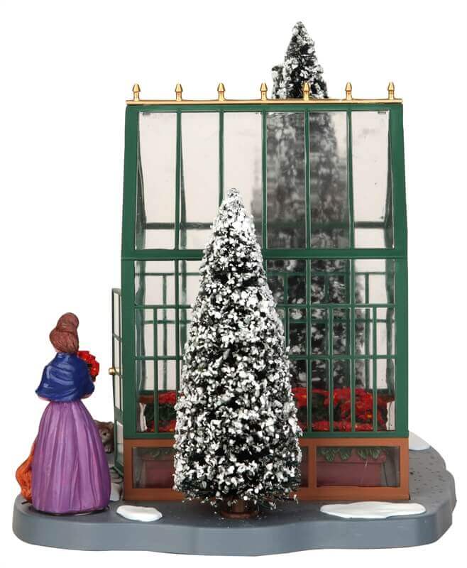 lemax-victorian-greenhouse-serre-victorienne-miniature-lumineuse-2 image 4