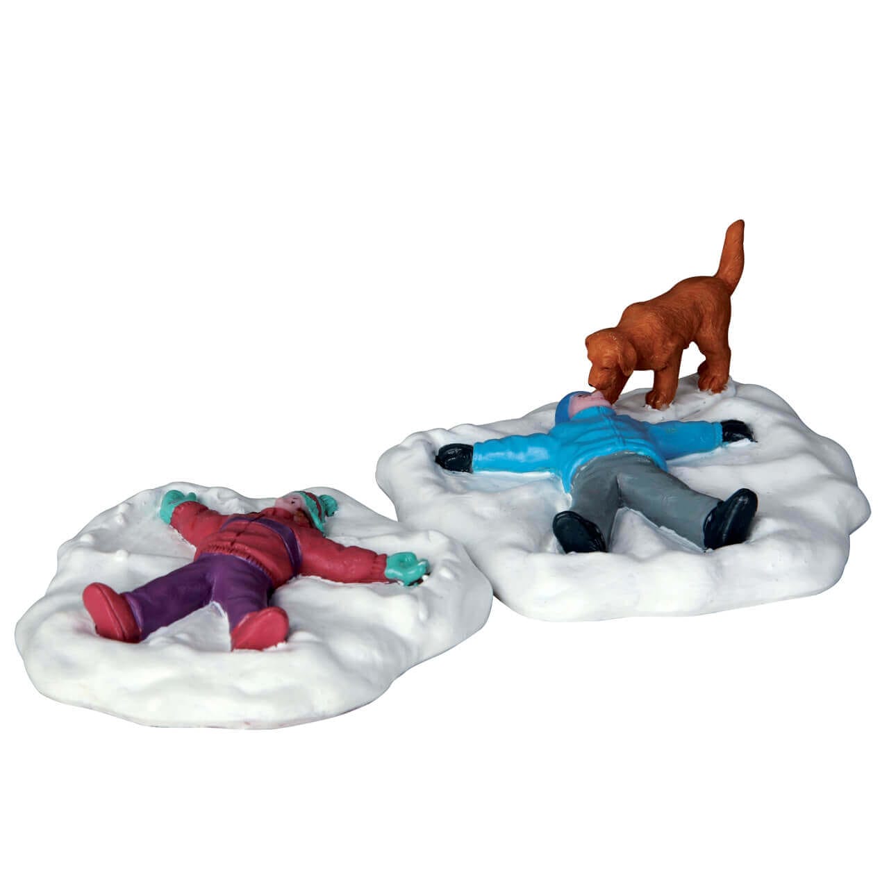 lemax-snow-angels-set-of-2-lot-de-2-figurines-enfants-ange-de-neige image 1