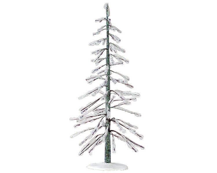 lemax-iced-pine-large-grand-sapin-miniature-enneig image 2