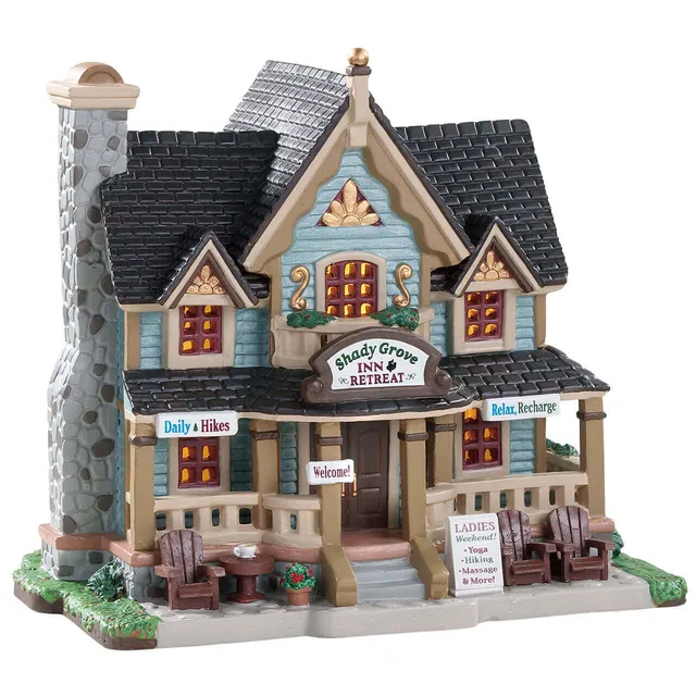 lemax-shady-grove-inn-retreat-auberge-miniature-lumineuse image 1