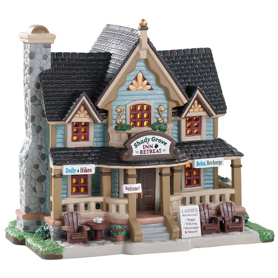 lemax-shady-grove-inn-retreat-auberge-miniature-lumineuse image 1