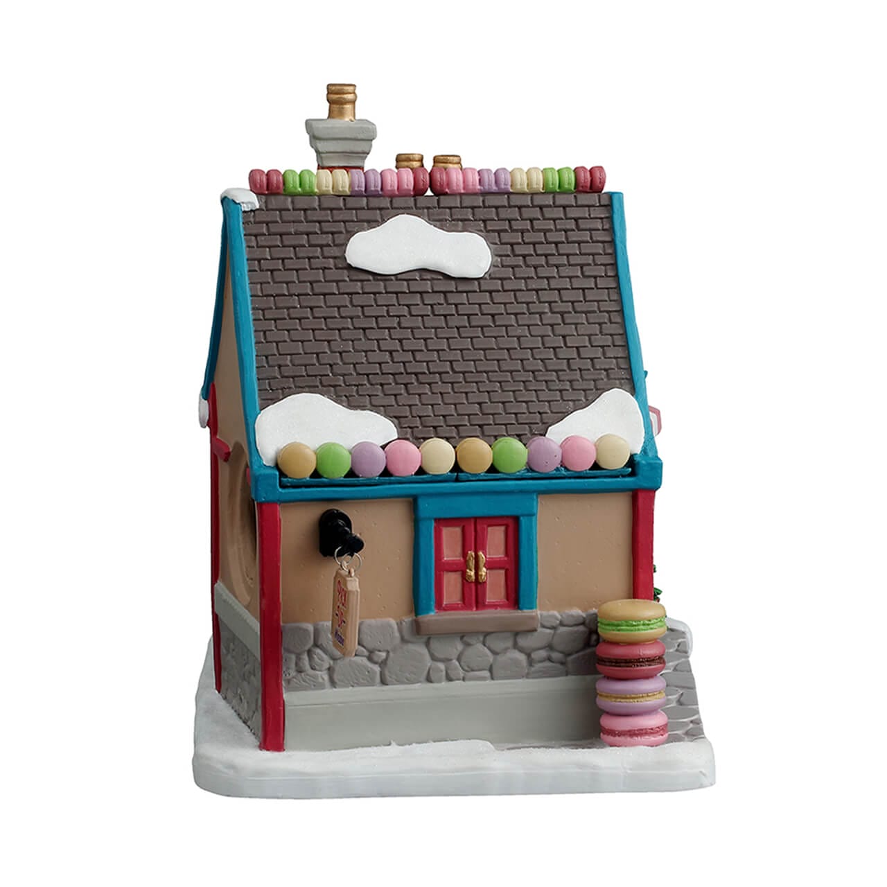 lemax-madeline-s-macaroons-p-tisserie-fran-aise-miniature-lumineuse-caddington image 2