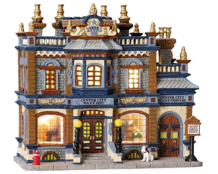 lemax-center-city-police-station-b-timent-lumineux image 1