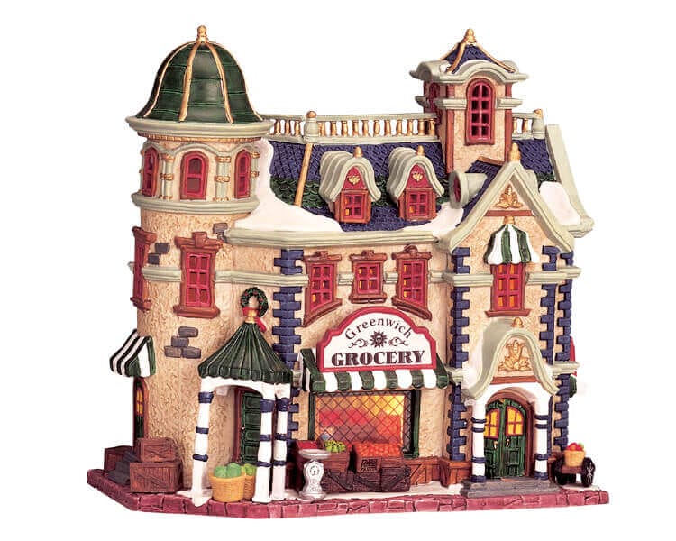 lemax-greenwich-grocery-picerie-lumineuse-village-de-no-l image 2