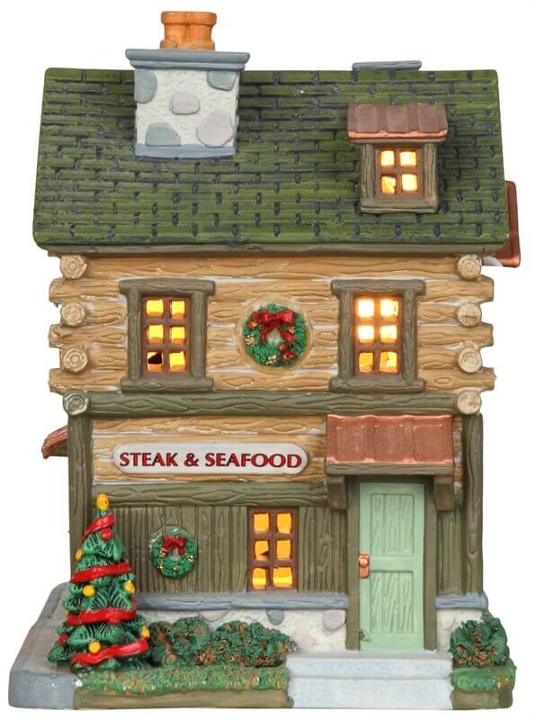 lemax-copper-mt-steakhouse-maison-lumineuse-village-miniature image 3