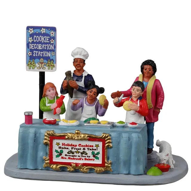 lemax-cookie-decoration-station-sc-ne-miniature-caddington image 1