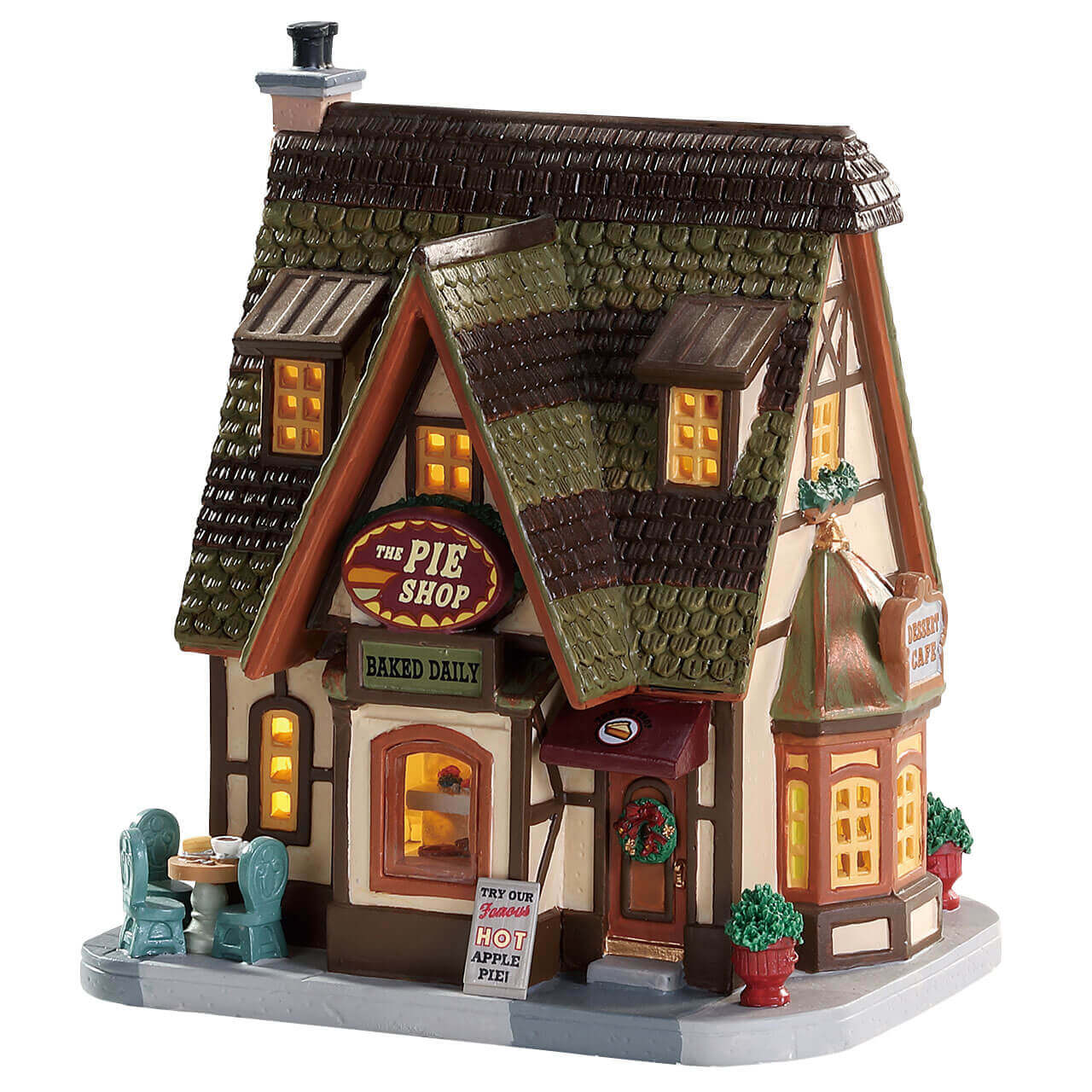lemax-the-pie-shop-boutique-miniature-lumineuse-p-tisserie image 1