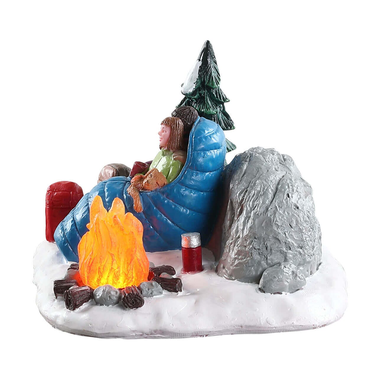 lemax-night-time-campfire-accessoire-feu-de-camp-lumineux image 2