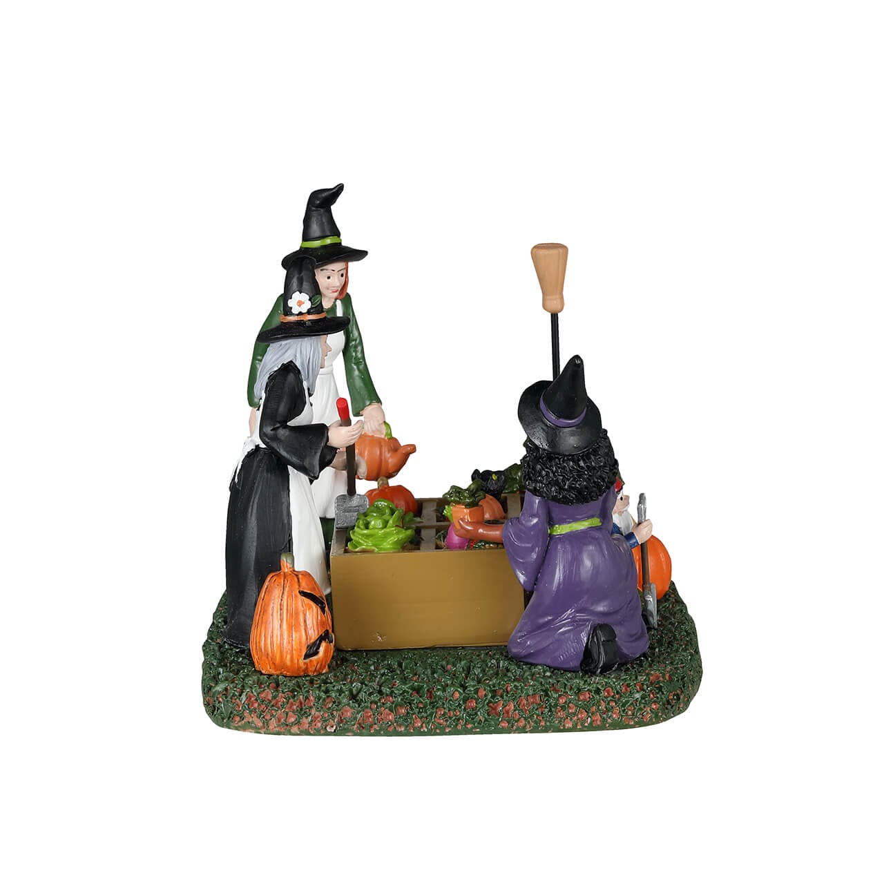 lemax-witches-community-garden-village-miniature-spooky-town image 2