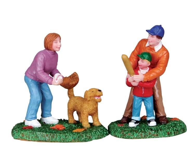 lemax-batting-practice-figurine-miniature-baseball-village-de-no-l image 2