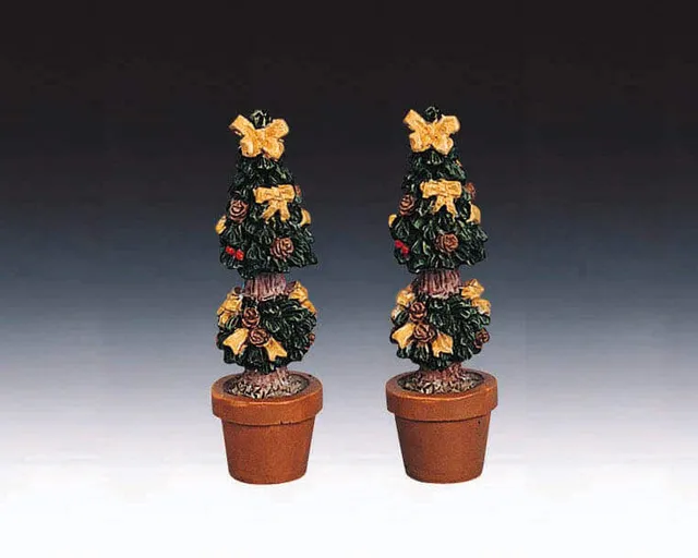 lemax-cone-shaped-topiaries-lot-de-topiaires-c-nes-de-no-l image 1