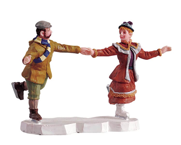 lemax-ice-dancers-figurine-village-miniature-patineurs-sur-glace image 1