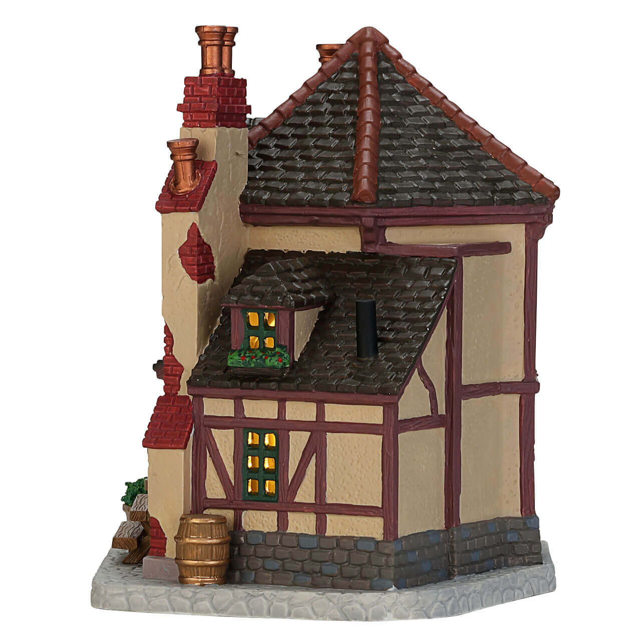 lemax-hamilton-s-ale-house-pub-anglais-lumineux-village-de-no-l image 2