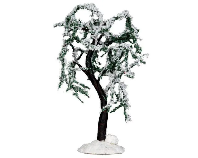 lemax-snowy-ash-tree-arbre-enneig-pour-village-miniature-de-no-l image 1