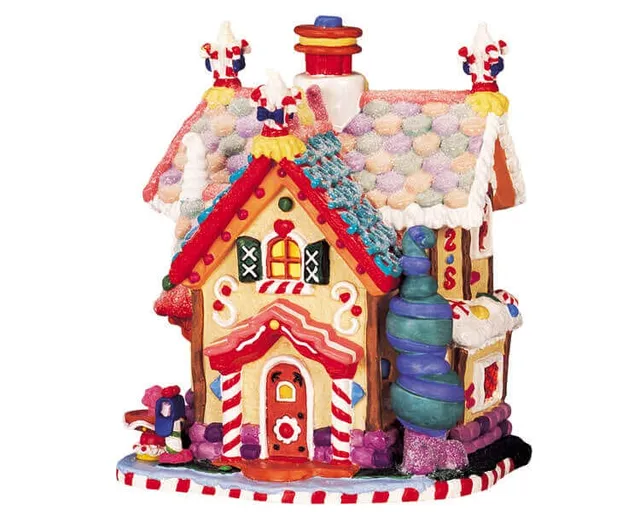 lemax-sweet-tooth-cottage-maison-miniature-gourmande-sugar-n-spice image 1