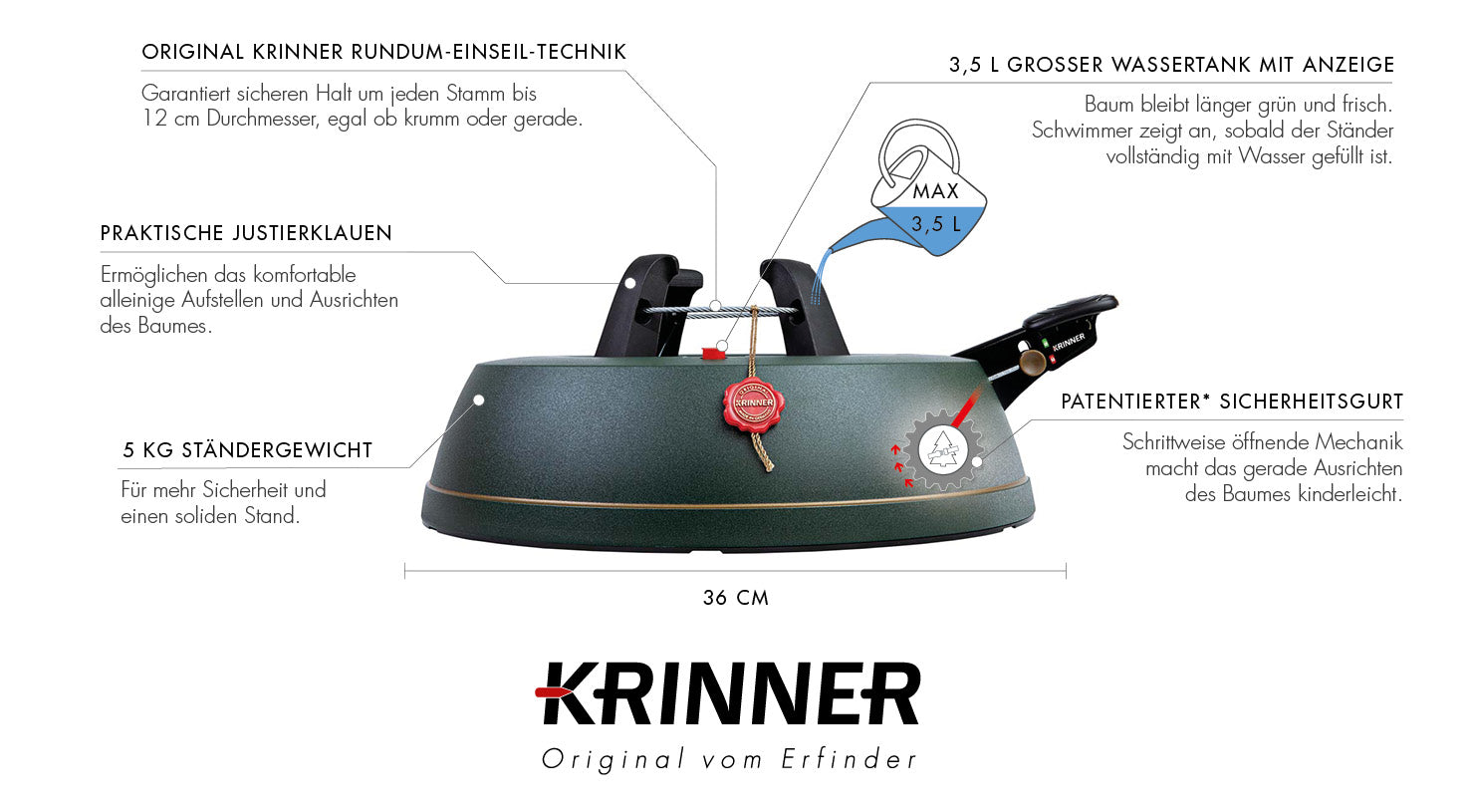 krinner-comfort-grip-m-pied-de-sapin-2-5-m image 7