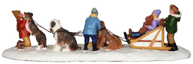lemax-neighborhood-dogsled-team-attelage-chiens-village-no-l image 3