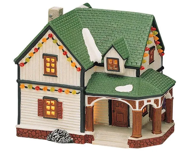 lemax-towne-house-maison-lumineuse-village-miniature image 1