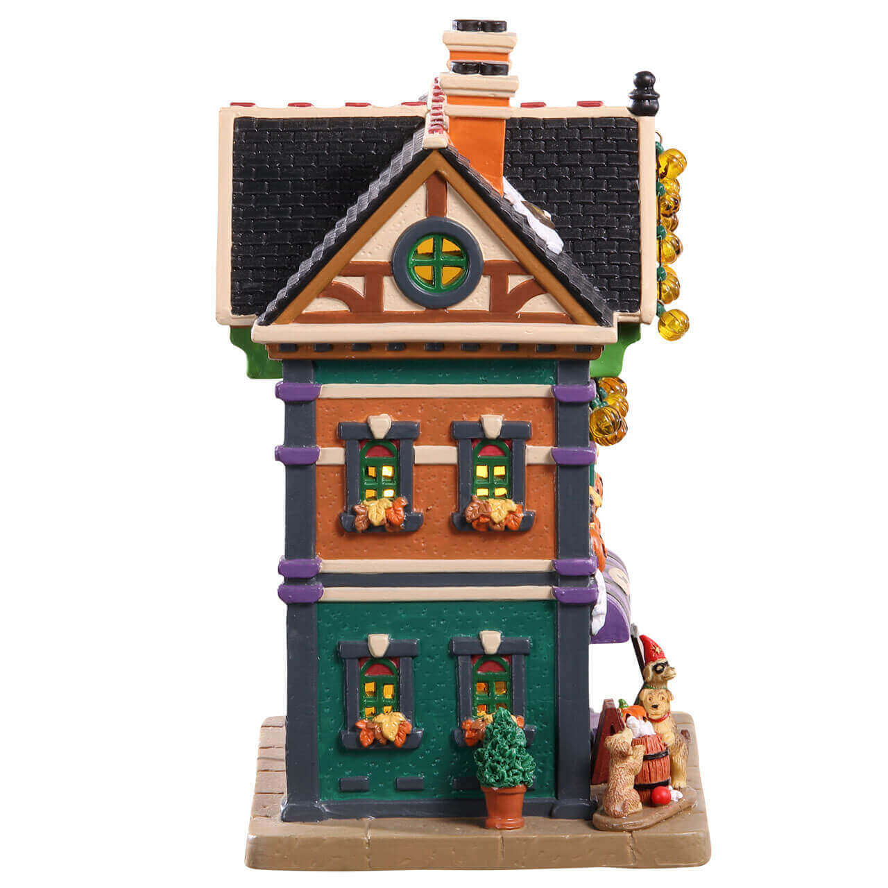 lemax-best-buds-dog-supply-store-animalerie-halloween-spooky-town image 3
