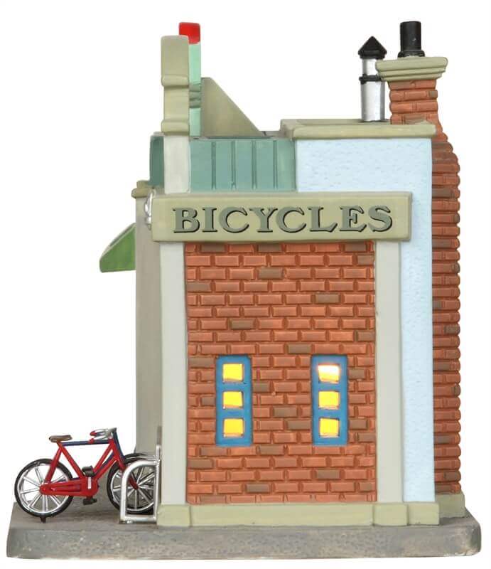 lemax-comet-bike-shop-b-timent-miniature-lumineux-de-no-l image 2