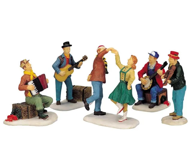 lemax-sing-dance-be-merry-d-cor-festif-village-miniature-de-no-l image 1