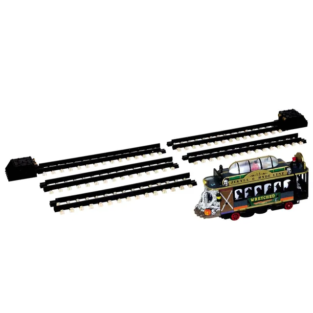 lemax-spookytown-trolley-tram-anim-r-versible image 1