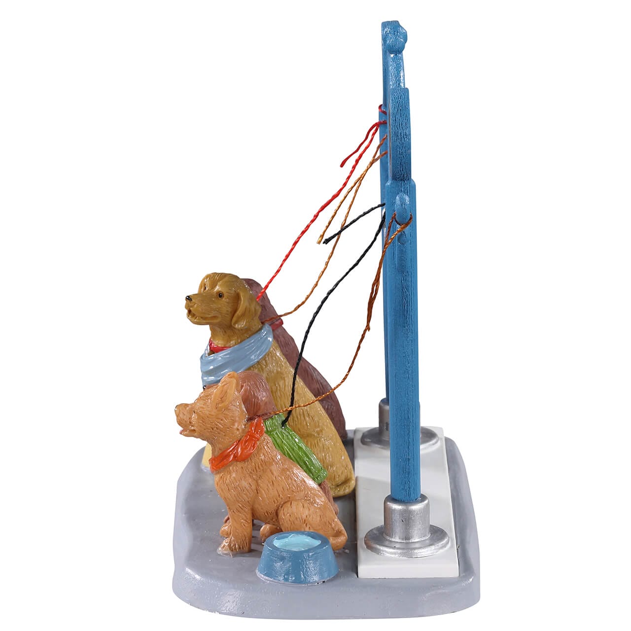lemax-dog-parking-deluxe-accessoire-chiens-village-caddington image 3