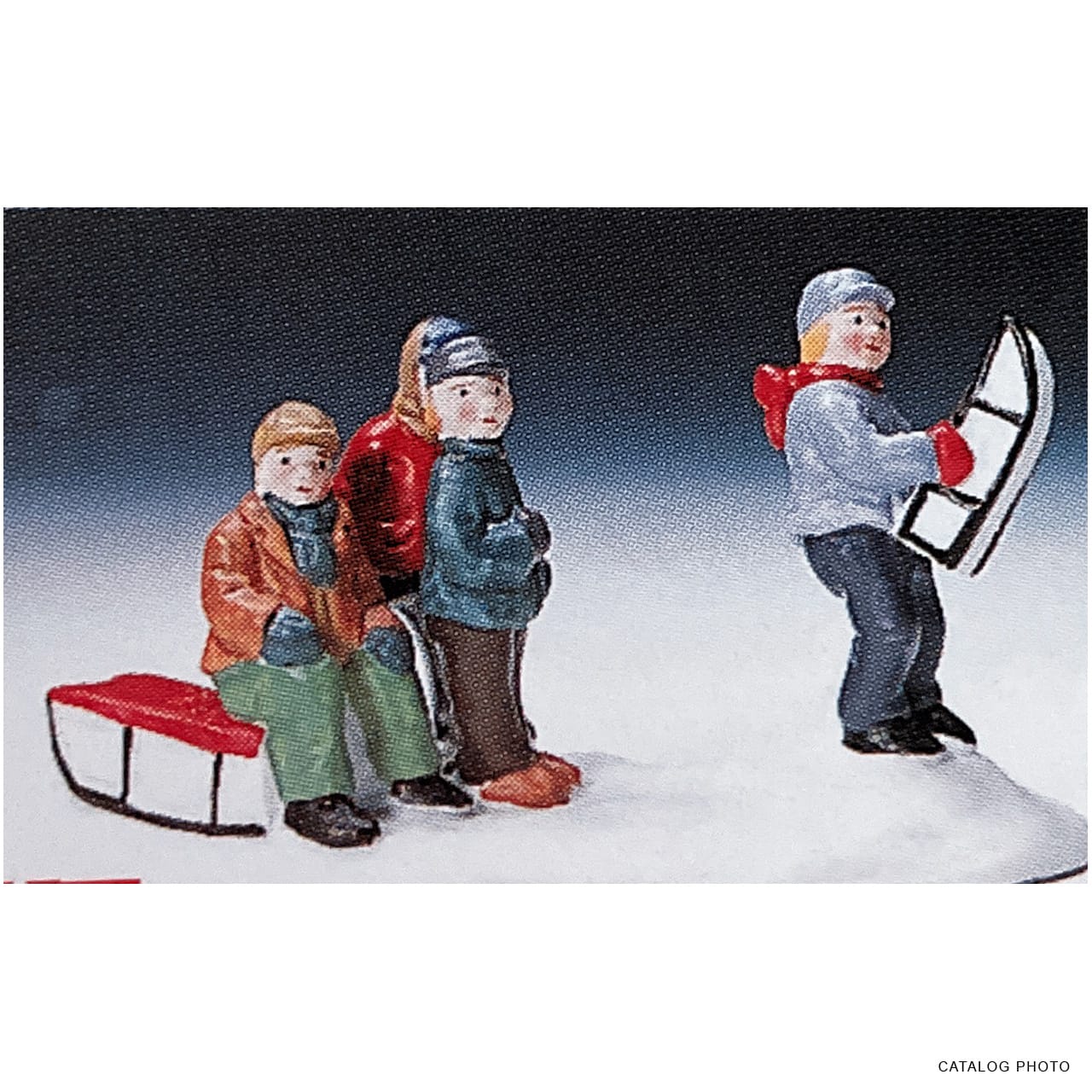 lemax-sledding-party-figurines-luge-village-de-no-l image 2