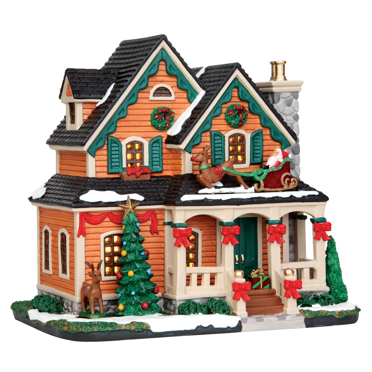 lemax-christmas-cottage-chalet-miniature-lumineux-coventry-cove image 1