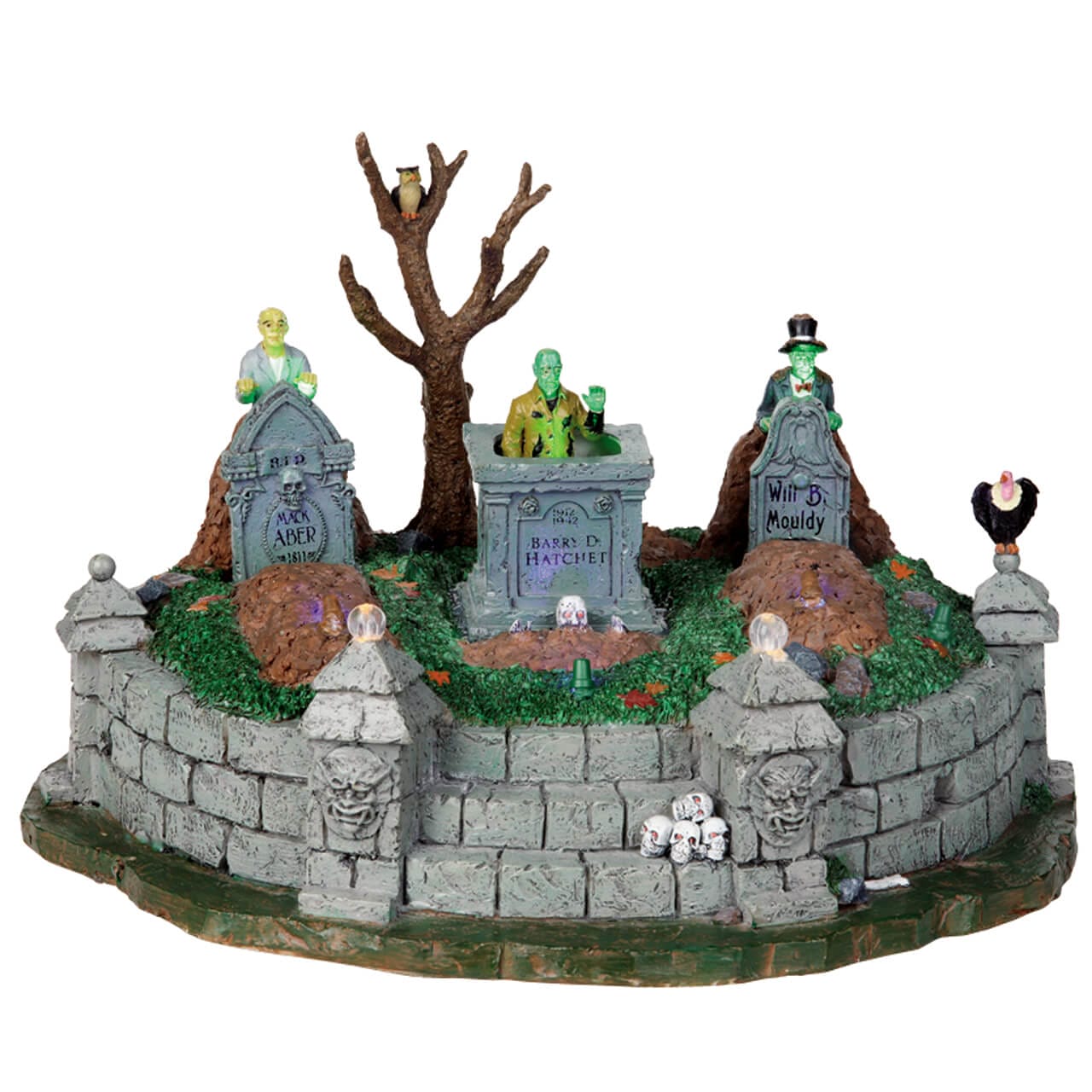 lemax-dead-are-rising-sc-ne-horreur-spooky-town-anim-e image 1