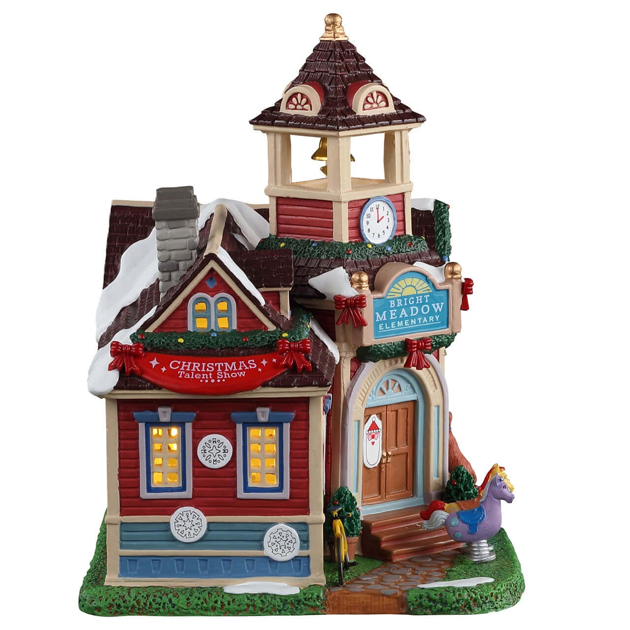 lemax-bright-meadow-elementary-cole-de-village-de-no-l-lumineuse image 2