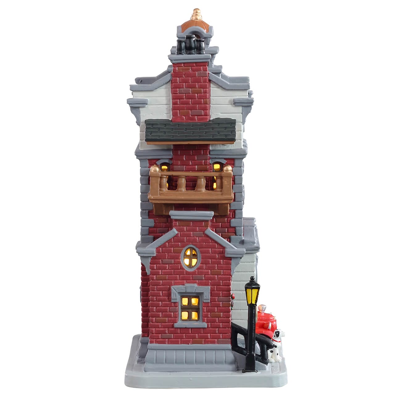 lemax-engine-company-no-9-caserne-pompiers-miniature-1863 image 2