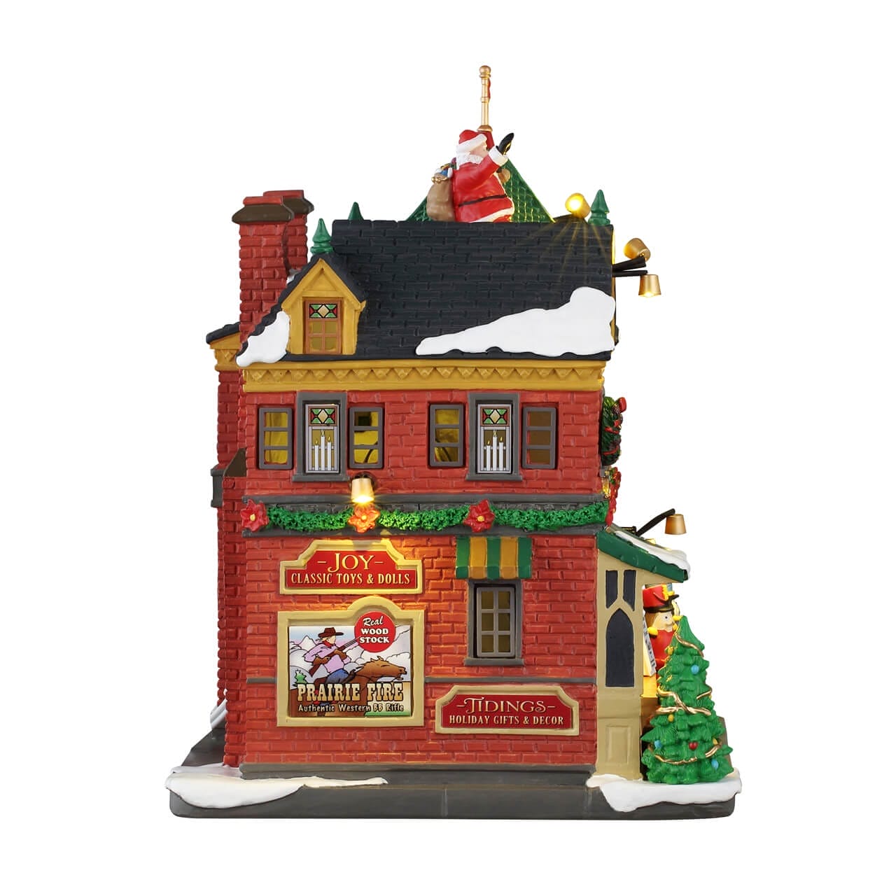 lemax-tidings-and-joy-magasin-de-jouets-miniature-lumineux image 2