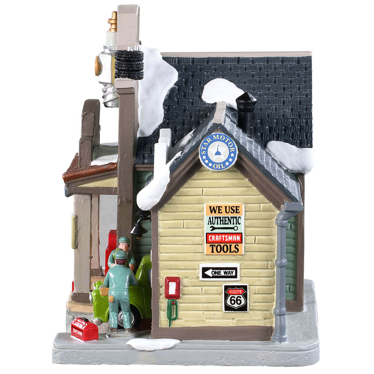lemax-spark-s-auto-plug-garage-de-village-de-no-l-lumineux image 3