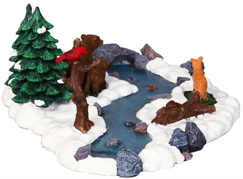 lemax-bears-by-river-figurines-village-miniature-ours-la-rivi-re image 3