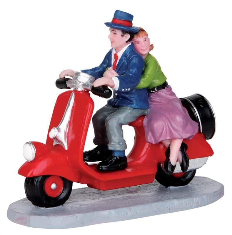 lemax-scooter-ride-figurine-village-de-no-l image 1