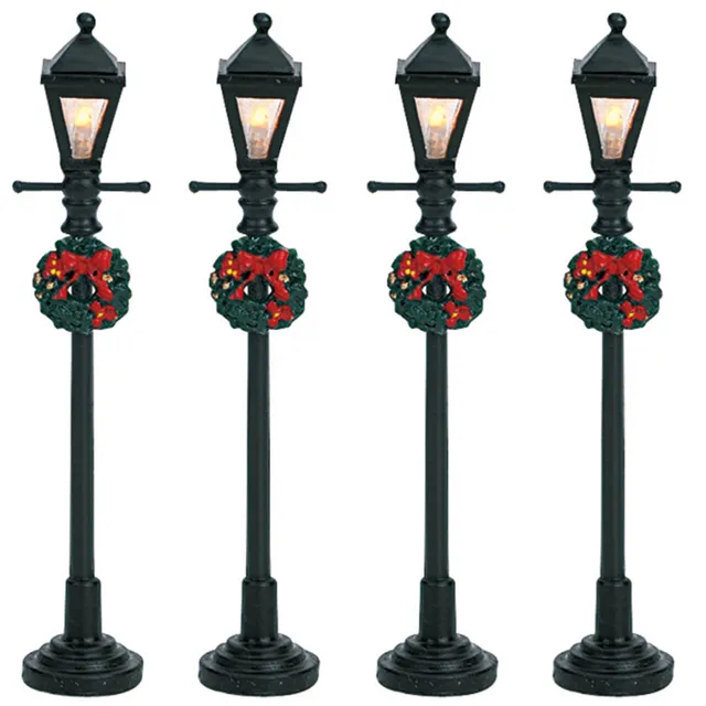 lemax-gas-lantern-street-lamp-lot-de-4-r-verb-res-lumineux image 1
