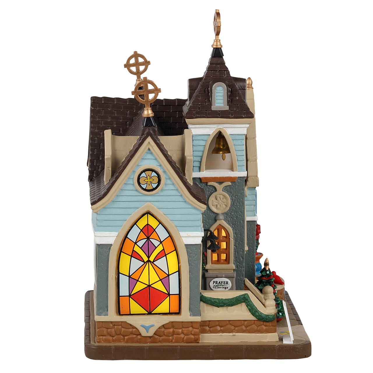 lemax-chapel-of-everlasting-life-glise-miniature-lumineuse-caddington image 2