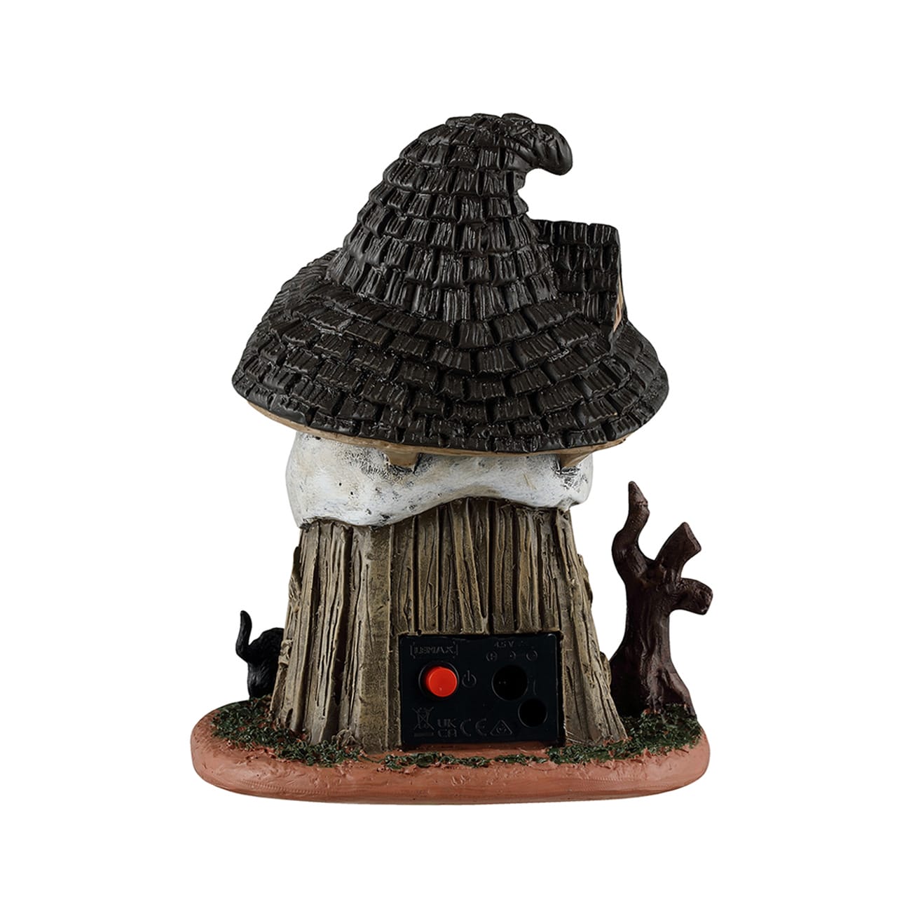 lemax-witch-s-skull-hut-cabane-cr-ne-de-sorci-re-spooky-town image 4