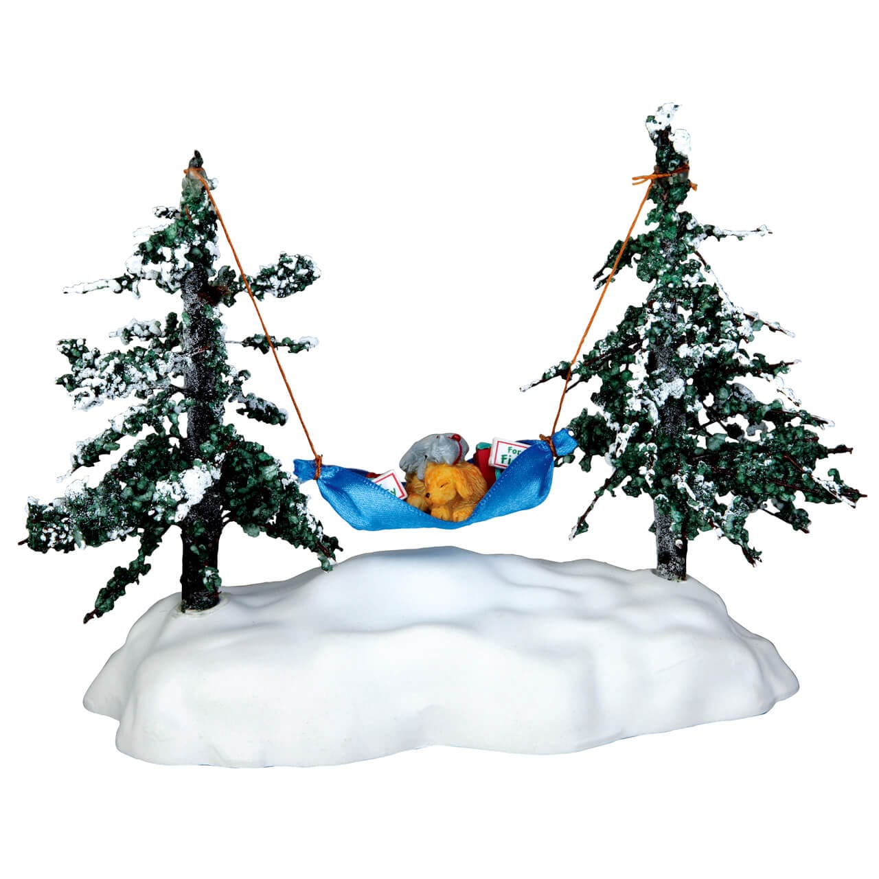 lemax-cat-nap-chat-et-chien-sur-hamac-miniature image 1