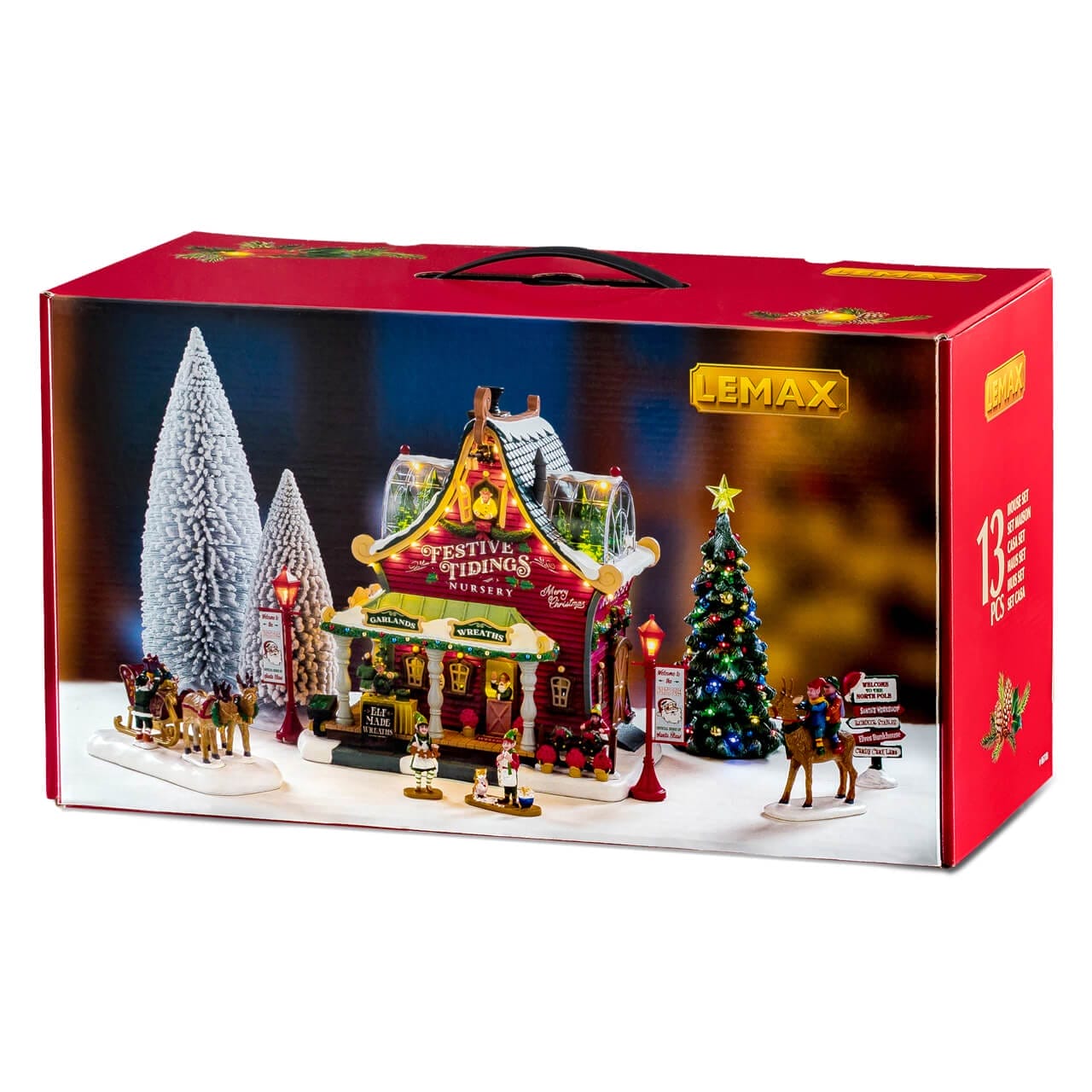 lemax-festive-tidings-nursery-set-village-de-no-l-lumineux-santa-s-wonderland image 2
