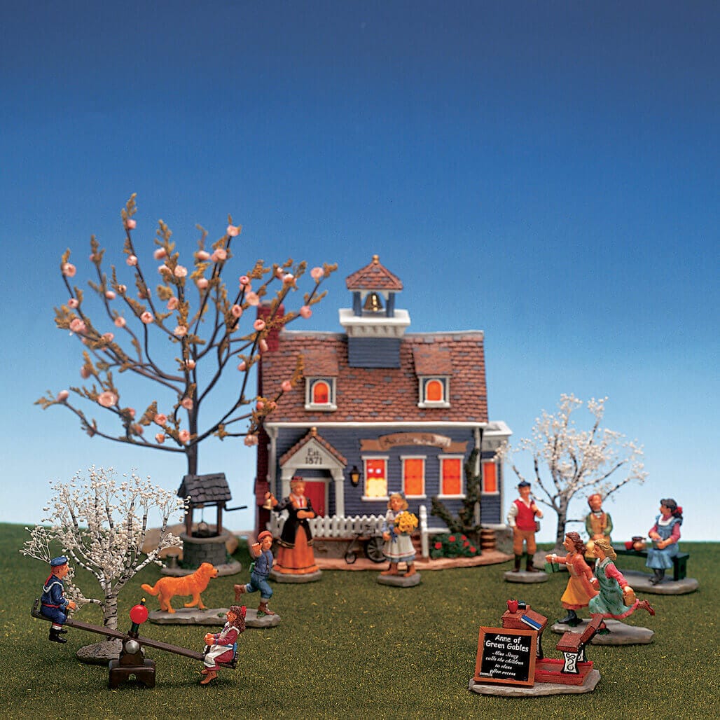 lemax-aogg-avonlea-school-set-cole-miniature-village-de-no-l image 1