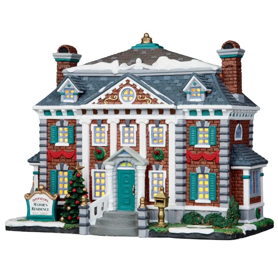 lemax-mayor-s-residence-maison-miniature-village-de-no-l image 1
