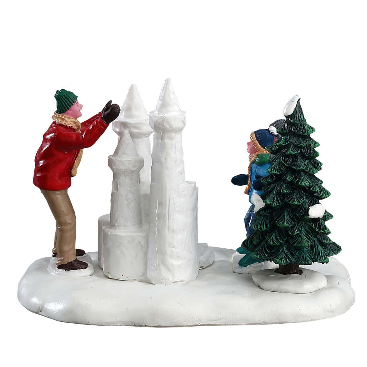 lemax-snow-castle-ch-teau-de-neige-miniature image 4