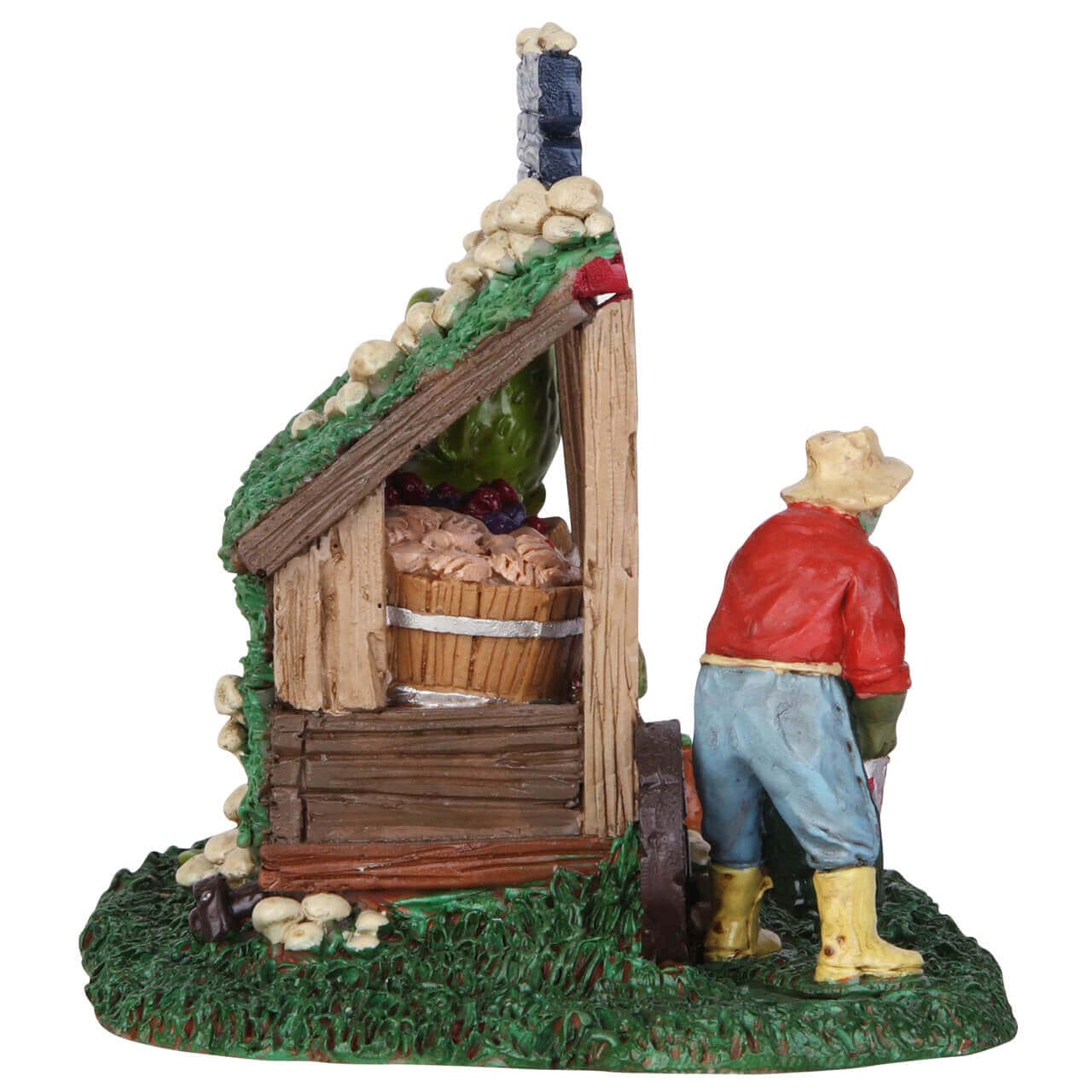 lemax-night-shade-garden-cart-chariot-miniature-spooky-town image 3